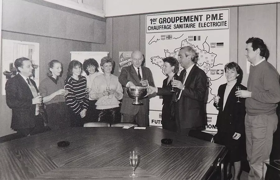 photo Groupement Gesec 1975 histoire