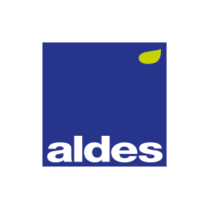 logo Aldes partenaire Gesec fabricant VMC chauffage pompes chaleur purificateur air