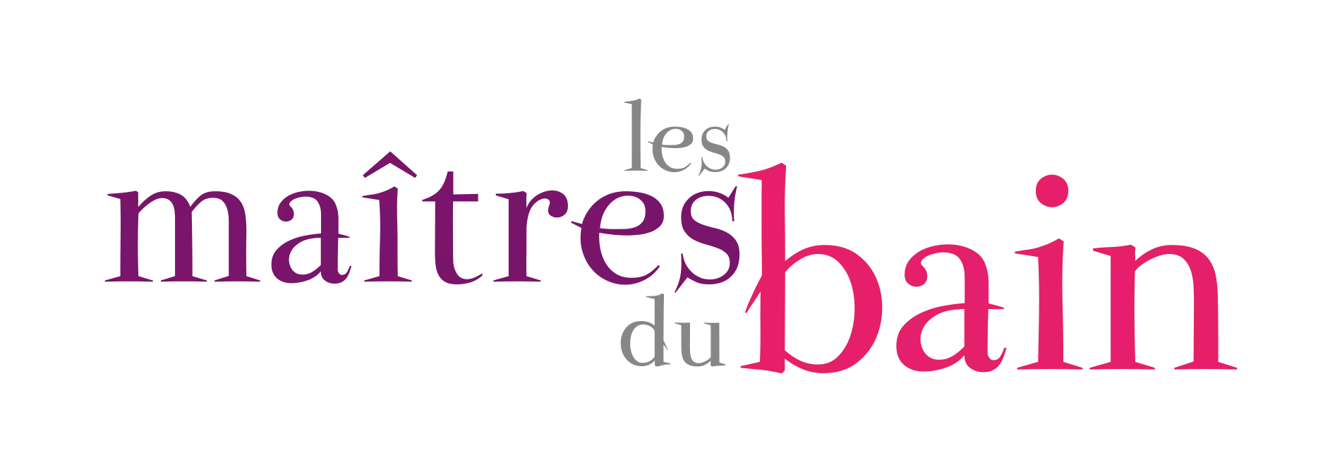 logo les maîtres du bain marque Gesec salle de bains