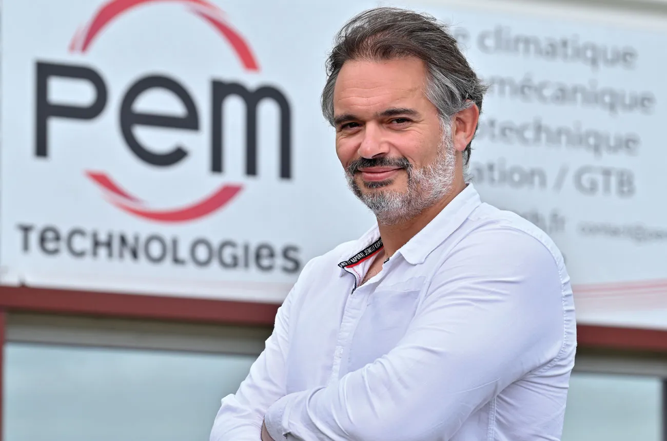 Karim Segueni portrait président Electrom PEM Technologies AEP Paris