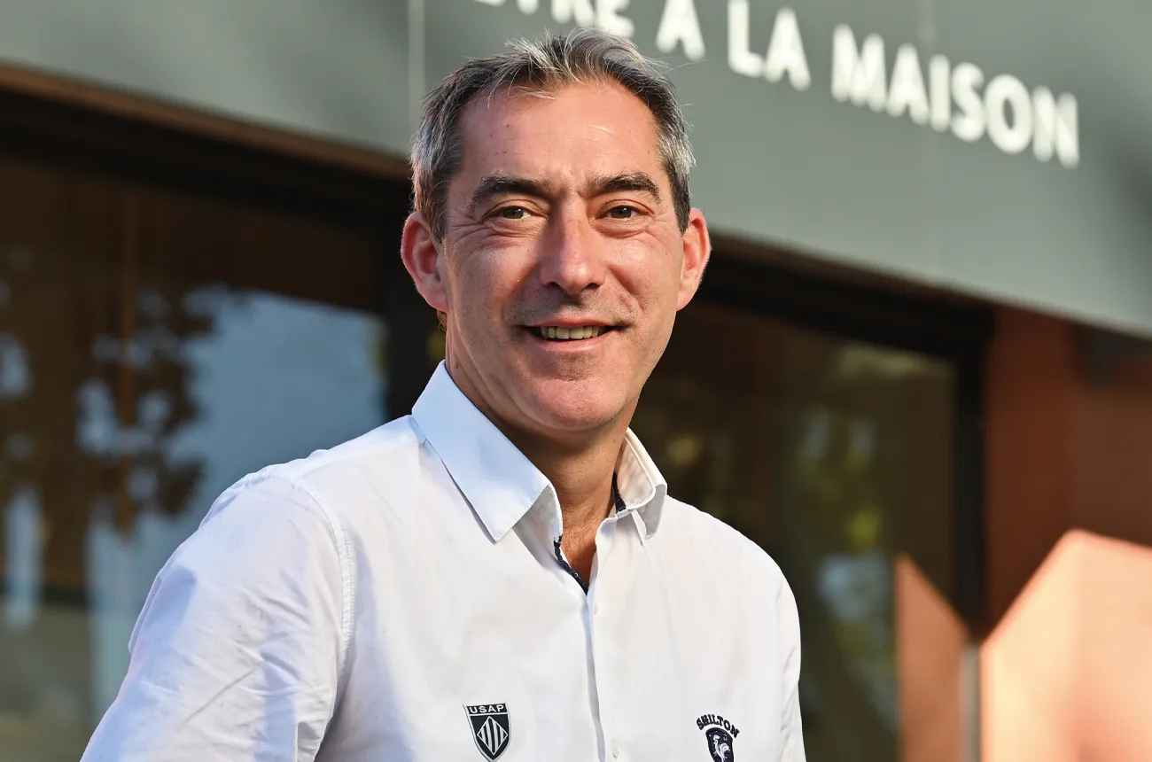 Photo Stephane Pages gérant entreprises Cazes et Bailloeuil plombiers chauffagiste et climaticiens