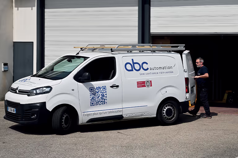 abc automation vehicule chantier travaux electriques