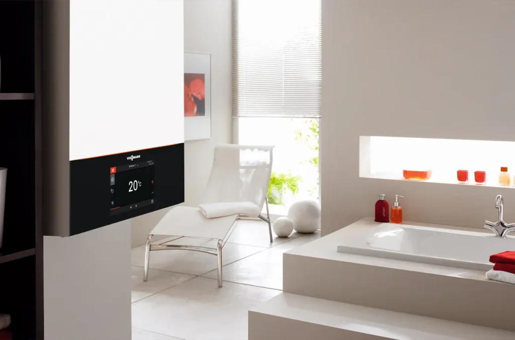 installation chauffage gaz viessmann par plombier chauffagiste