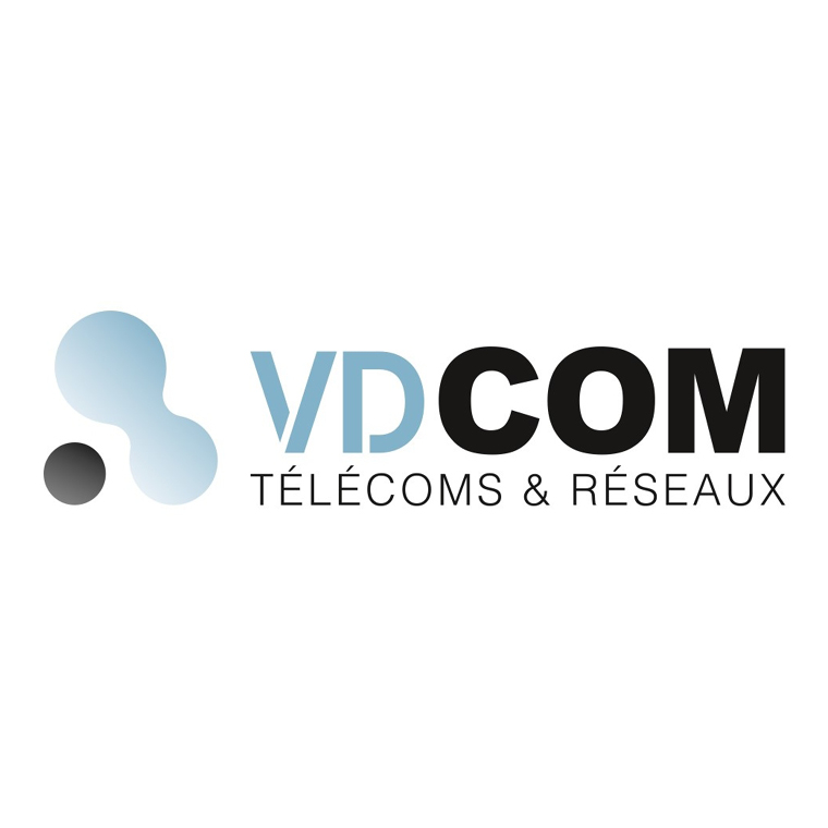 Logo VDCOM partenaire Gesec télécom téléphonie internet